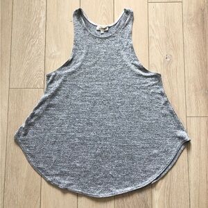 Wilfred Free Heather Grey Racerback Tank Top